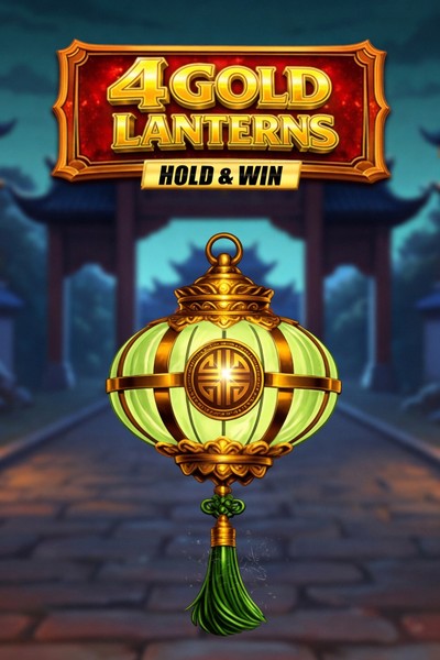 4 Gold Lanterns Hold & Win-kolikkopeli casinossa Kingmaker