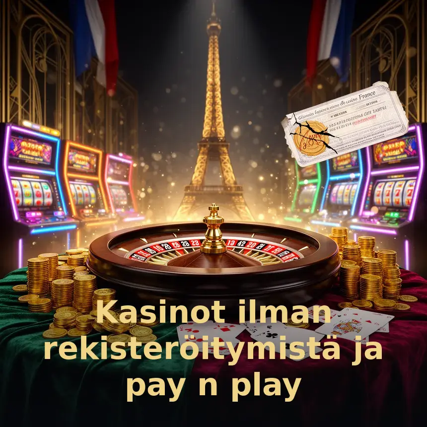 Kasinot ilman rekisteröitymistä ja pay n play